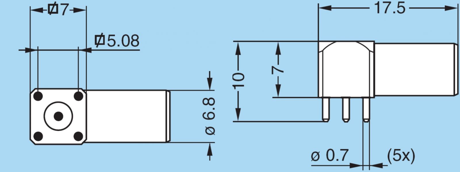 מחבר קונקטור קואקסיאלי LEMO EPL.00.250.NTN
